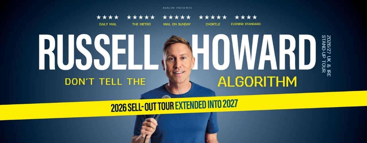 banner image for Russell Howard - Don't Tell the Algorithm