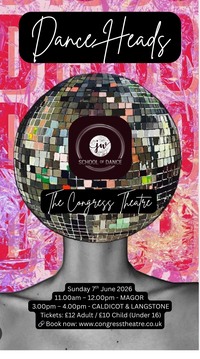 JW School of Dance presents Dance Heads Poster