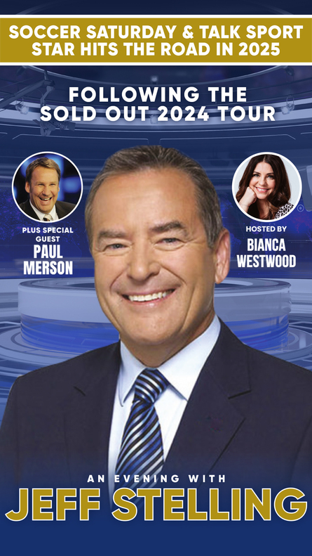 AN EVENING WITH JEFF STELLING, plus very special guest Paul Merson