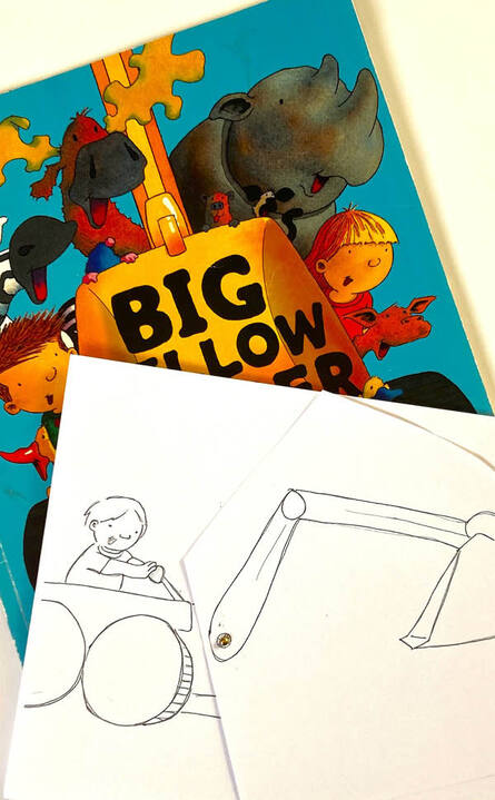 Show Poster for Storytime – Who’s in the yellow digger?