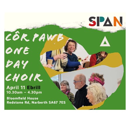 C&ocirc;r Pawb- One Day Choir- April