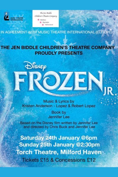  The Jen Biddle Children's Theatre Company presents: Frozen JR.