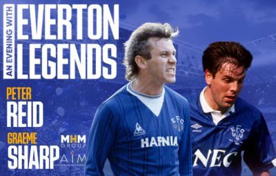 image of An Evening with Everton Legends - Peter Reid & Graeme Sharp