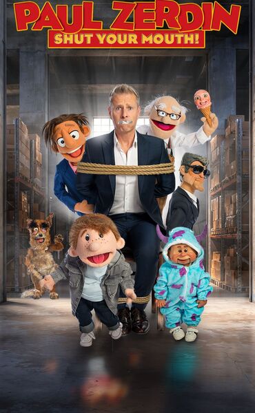 Paul Zerdin: Shut Your Mouth!