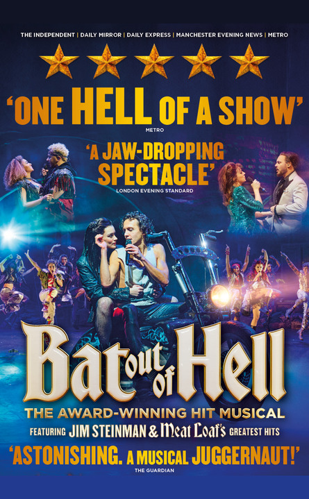 Show Poster for Musicals on Screen – Bat Out of Hell: The Musical