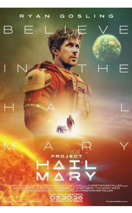 Show Poster for Project Hail Mary