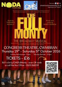 The Full Monty by Christchurch Music Society Poster