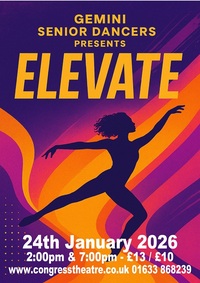 Gemini Senior Dancers present Elevate Poster