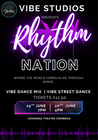 Vibe Studios presents Rhythm Nation Poster