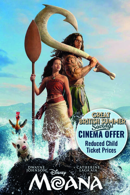 Moana (PG) at Torch Theatre