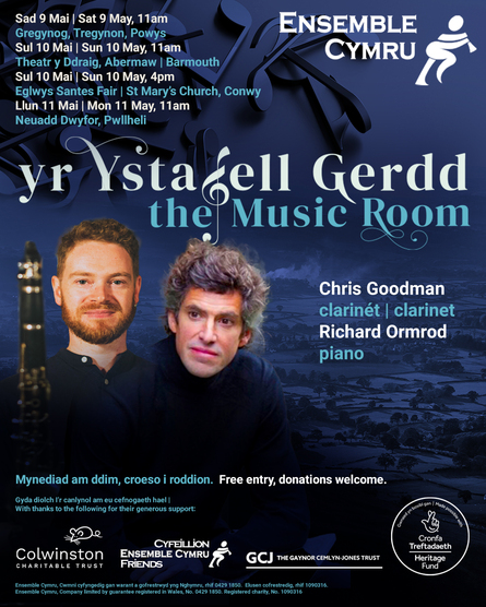 
          Ensemble Cymru: Yr Ystafell Gerdd / The Music Room
        