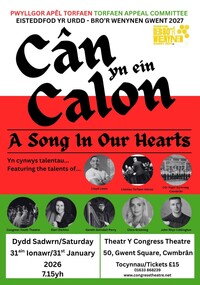 Can yn ein Calon / A Song in our Hearts Poster