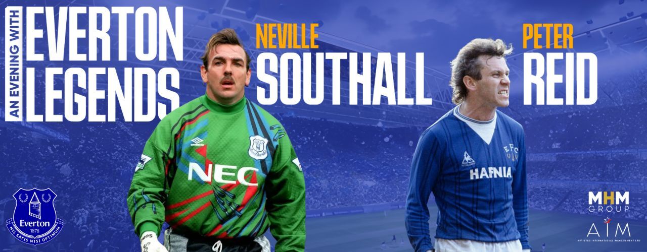 banner image for An Evening with Everton Legends - Neville Southall & Peter Reid