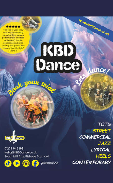 Show Poster for KBD Dance Winter Showcase and Choreography Competition