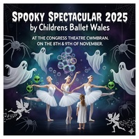 Spooky Spectacular 2025 by Children Ballet Wales Poster