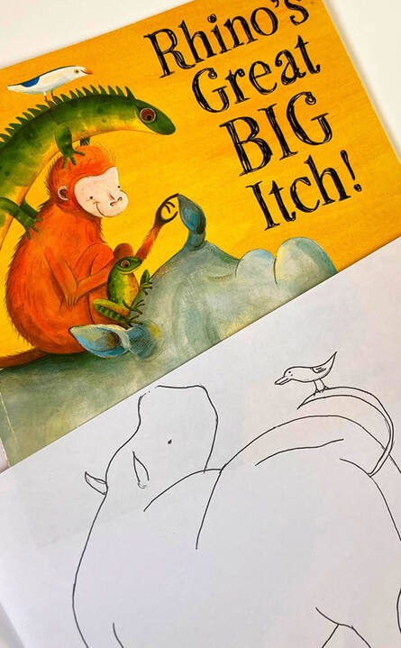 Show Poster for Storytime – Rhino’s Great BIG Itch
