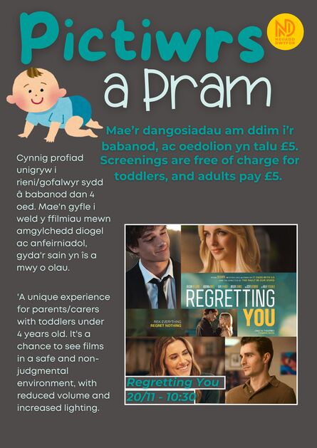 
          Pictiwrs a Pram: Regretting You (12A)
        