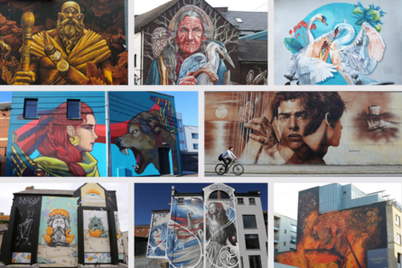 Droichead Arts Centre - 
          MURAL TOURS | DRAWDA | Drogheda Urban Art Trail 2025
        