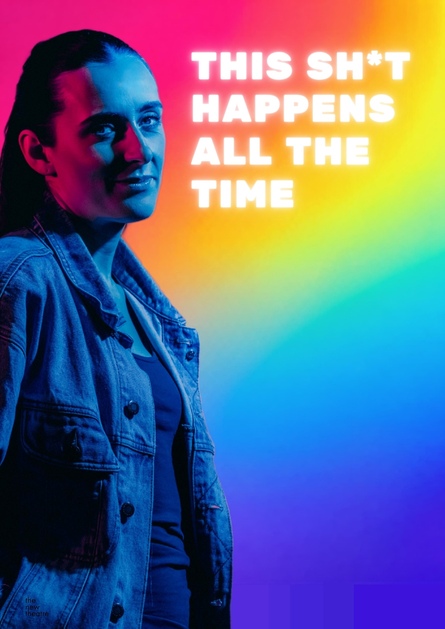 This Sh*t Happens All The Time at The New Theatre, Dublin poster