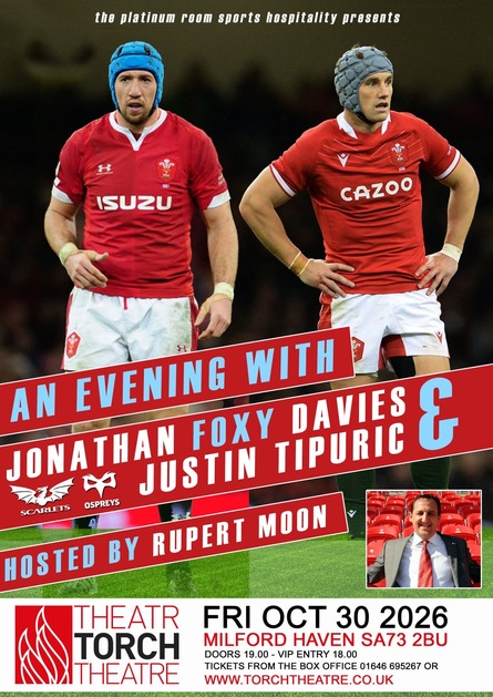 An Evening with Jonathan "Foxy" Davies & Justin Tipuric