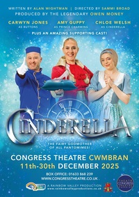 Cinderella 2025-26 Tour Poster