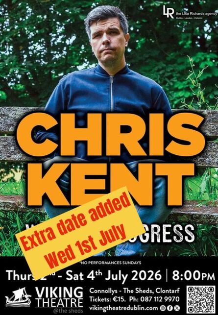 Chris Kent: Work in Progress at the Viking Theatre poster