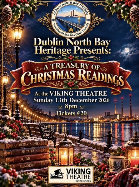 A Treasury of Christmas Readings at the Viking Theatre, Dublin, 13 December 2026 poster