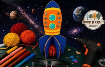 Thumbnail for Make a Rocket with Wood 'n' Craft