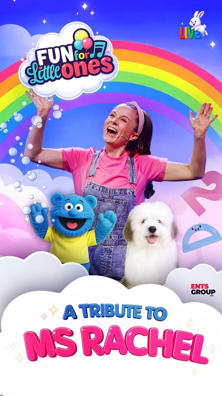 Fun for little ones LIVE – A tribute to ‘Ms Rachel’