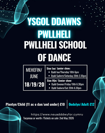 
          Ysgol Ddawns Pwllheli 2026 (Iau / Juniors)
        