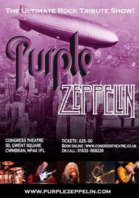 Purple Zeppelin 2027 Poster