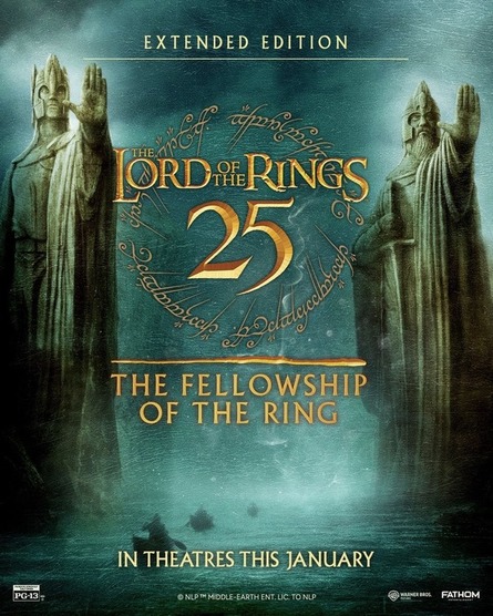 
          The Lord Of The Rings - The Fellowship Of The Ring (Extended Edition) (12A)
        