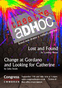 Theatre Adhoc - Brand new drama & comedy playlets Poster