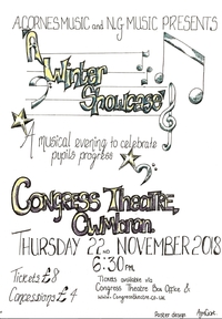 A Cornes Music and N G Music presents A Winter Showcase Poster