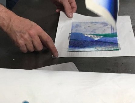 Printmaking with Fionnuala