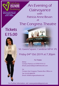An Evening of Clairvoyance with Patricia Ann Bevan Poster