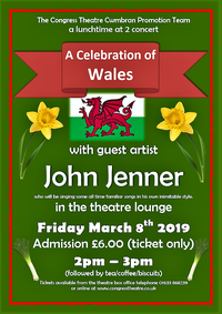 A Celebration of Wales with John Jenner Poster